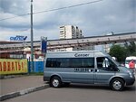 Бесплатный автобус Genser в пункт аренды автомобилей АрендаАвто-смр на ул.Добролюбова